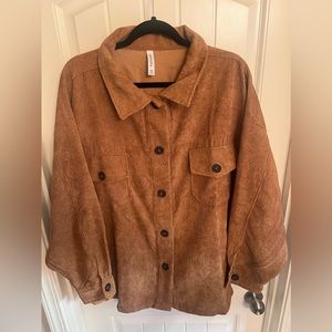 New button up Flannel Jacket